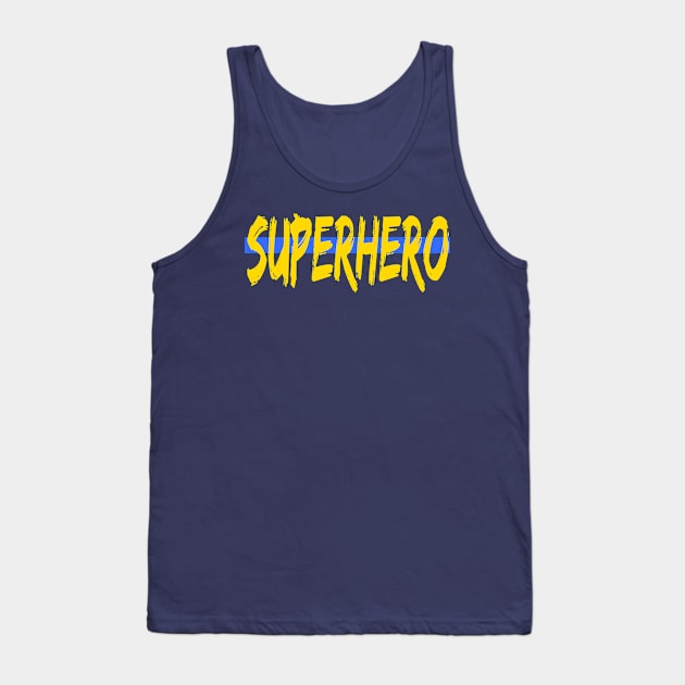 Superhero Tank Top by Gsweathers